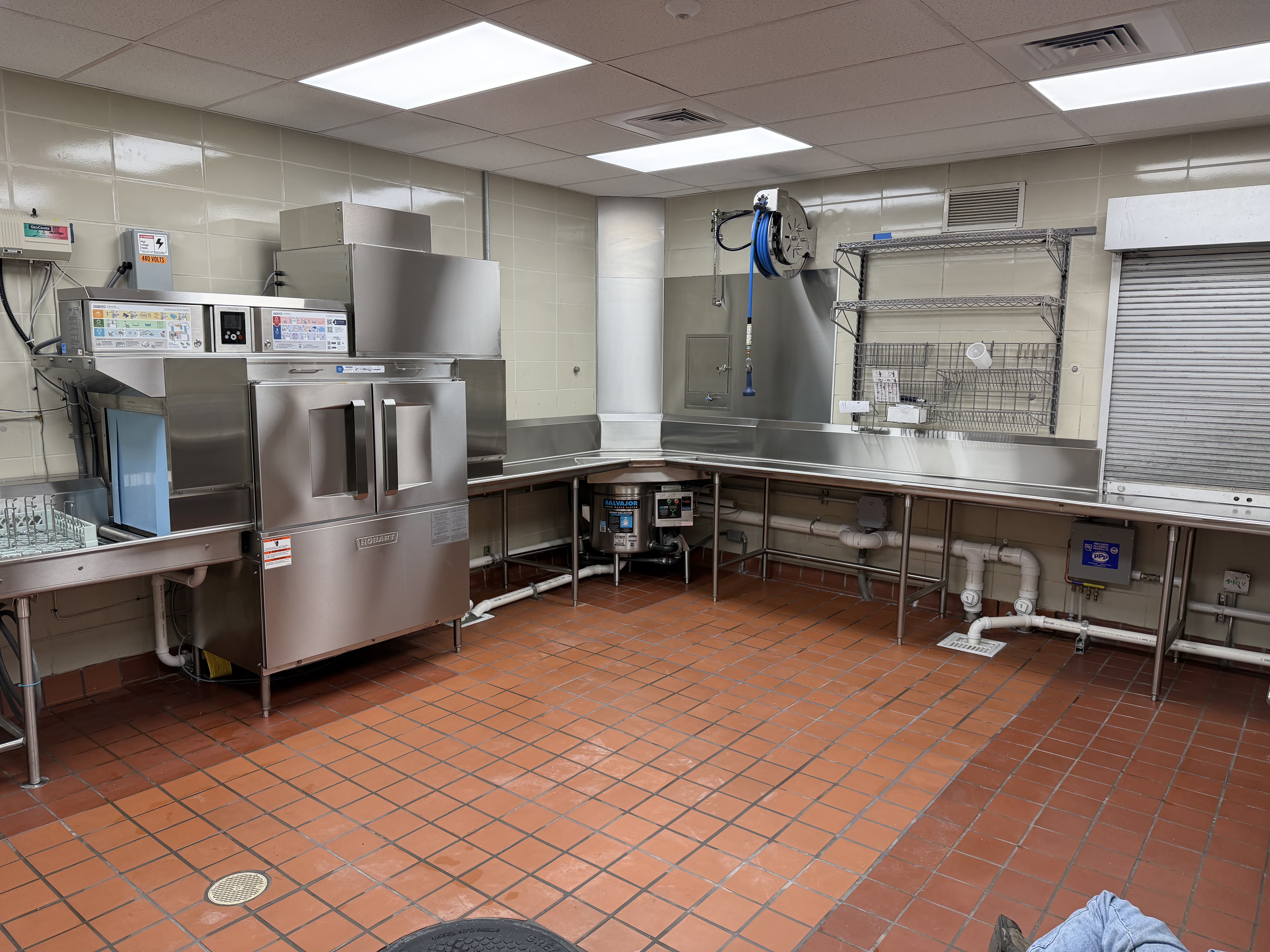 Sheldon HS warewash renovation, photo 2